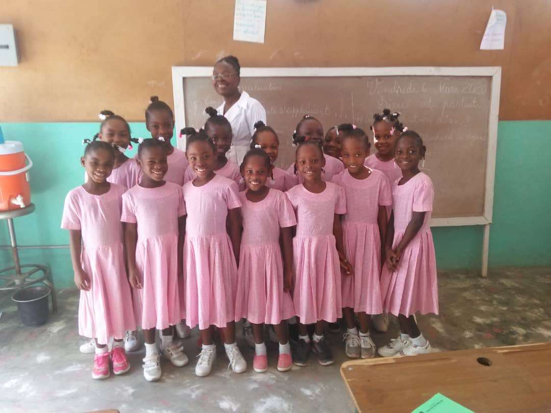 Haiti Grundschulklasse